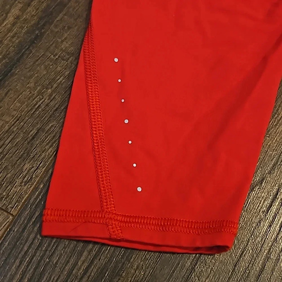 Athleta Rainer Tight Reflective Leggings Sz xs Red - Picture 2 of 7